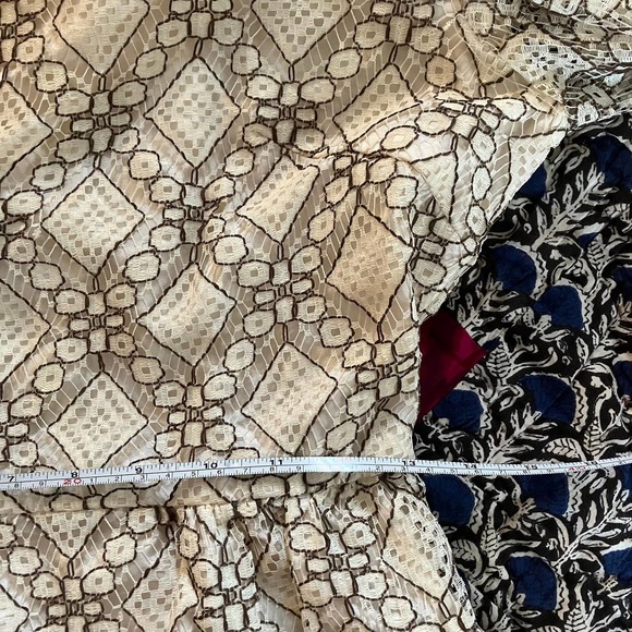 Vintage 1960s Bobbi Brooks Lace Mini Dress S/M - Picture 9 of 10